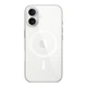 Чехол Clear Case AAA с Magsafe IC для Apple iPhone 17 панель-накладка для телефона магнитная зарядка Transparent - изображение 1