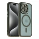 Чохол Creative TPU PC Metal Calais із MagSafe для Apple iPhone 15 Pro Max Black - зображення 3
