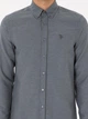 Рубашка мужская U.S. Polo Assn G081SZ004-000-2348254(Antrasit) M Темно-серая (8683859552832) - изображение 4