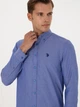Рубашка мужская U.S. Polo Assn G081SZ004-000-2348254(Koyu Mavi) XL Синяя (8683859559640) - изображение 5