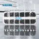 Мини Саморезы M1.4;M1.7/600шт MIX Комплект с Отверткой SPEC (SP-240521) - изображение 1