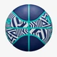 Дитячий м'яч баскетбольний Wilson NBA DRV PLUS DAZZLE CAMO BSKT INDIGO size 5 (WZ3016102XB5 5) - изображение 3