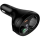 FM-трансмиттер MP3 с двумя USB и PD35W — Hoco E88 Black (787545) - изображение 3