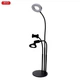 Кольцевая лампа XO BGD006/LS-90 Black с холдером для смартфона и микрофона черный 9 дюймов - изображение 9