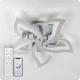 Люстра светодиодная 517 Light 3color с пультом 80Вт Хром (02074) - изображение 2