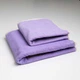 Набор махровых полотенец двусторонних Лаванда 2шт GM Textile 50х90см, 70х140см 400г/м2 (Лавандовый Бежевый) - изображение 1