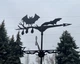 Флюгер маленький на дах Кажани, вітряк на альтанку, криницю, паркан - зображення 5