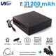 ИБП Mini UPS повербанк (31 200 мАч. 12V 3А) для модема маршрутизатора роутера терминала WGP 30WDL с разветвителем и блоком питания - изображение 7