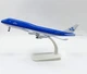 Модель самолета Boeing 747 KLM 1:300, металлическая литая модель пассажирского авиалайнера 20 см - изображение 2