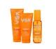 Набір Victoria's Secret 3-Piece Clementine Hibiscus Feel Energized Travel Set - изображение 2