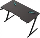 Геймерский компьютерный стол GT Racer T-1213 (120x60x73) Black - изображение 8