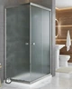 Душевая кабина 120x80х190 см без поддона прямоугольная Shower Saturn раздвижные двери матовое стекло 6 мм - изображение 1