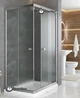 Душевая кабина 100x80х190 см прямоугольная Shower Saturn без поддона раздвижные двери матовое стекло 6 мм - изображение 2