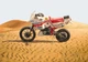 Збірна модель 1:9 мотоцикл Yamaha Ténéré 660cc Париж Дакар 1986 Italeri 4642 - изображение 2