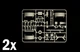 Збірна модель 1/24 Контейнерний причіп TECNOKAR 20 Italeri 3887 - зображення 7