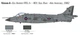 Збірна модель 1:72 реактивний літак FRS.1 Sea Harrier Falklands 40th Anniversary Italeri 1236 - изображение 4