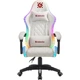 Игровое кресло Defender Energy Class 4 50мм PU RGB-подсветка Белое (64557) - изображение 1