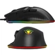 Миша дротова Jedel GM800 комп'ютерна з підсвіткою RGB на 8 кнопок для ПК/ноутбука USB 1200–7200DPI 1.5М ігрова для геймерів Чорний - изображение 4