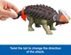 Фигурка Динозавр Анкилозавр Jurassic World Rebirth Collection Ankylosaurus Mattel JGB90 - изображение 3