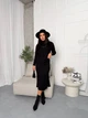 Жіночий прогулянковий костюм (кофта+спідниця) Uaclothes 42-44 Чорний (like36525-169511349) - изображение 1