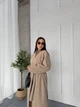 Жіночий довгий кардиган з паском Uaclothes 48-52 Бежевий (like36534-169601361) - изображение 7