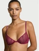Комплект Victoria’s Secret Вишневий,декорований стразами 34C-S - зображення 5