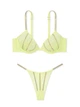 Комплект Victoria’s Secret Жовтий,декорований стразами 36D-M - зображення 8