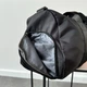 Спортивная женская сумка ЗD Bags Zip на 6 отделений для спортзала компактная Двухцветная 46x22x23 см Черно-красная (4757) - изображение 3