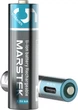 Аккумуляторные батарейки Marstek 5070С AA 1000mAh/3.7V/3700mWh с разъемом USB Type-C 4 шт (5070C) - изображение 1