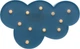 Декоративний LED-світильник-нічник Хмарка 30 см UFT Funny Lamp Cloud на батарейках (uftfunnylampcloud) - зображення 3