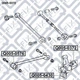 Сайлентблок заднего продольного рычага, Q-FIX, Q005-0372, OEM 48725-03010, Camry - изображение 6