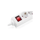 Мережевий фільтр живлення REAL-EL RS-6 Protect M 1.8m, white (EL122300031) - зображення 9