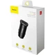 Автомобильное зарядное устройство Baseus Square metal QC3.0 double USB 5A 30W Black (CCALL-DS01) [59111] - изображение 4