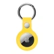 Чехол для Apple AirTag Silicone Key Ring (Yellow) HC [61739] - изображение 1