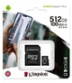 Карта памяти KINGSTON microSDXC Canvas Select Plus 512Gb Class 10 UHS-1 А1 V30 (R-100MB/s) + SD адаптер [67352] - изображение 3