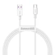 Кабель Baseus Superior Series Fast Charging USB to Type-C 66W 1m (CATYS-02) White [67416] - изображение 1