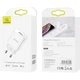 Сетевое зарядное устройство USAMS US-CC075 T18 travel charger 1USB 2.1A (White) [47557] - изображение 3