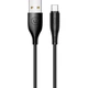 Кабель Usams U18 Round USB-A - USB-C 2A 1m Black (US-SJ267) [66962] - зображення 1
