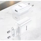 Сетевое зарядное устройство USAMS US-CC075 T18 travel charger 1USB 2.1A (White) [47557] - изображение 7