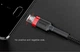 Кабель Baseus Cafule Micro USB 1m (CAMKLF-BG1) Gray/Black [70572] - изображение 9