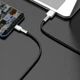 Кабель Baseus Cafule Metal Data Cable USB to Type-C 2м Black (CAKF000201) [73384] - изображение 4