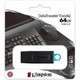 USB флеш-накопитель Kingston 64 Gb DT Exodia 3.2 Black (DTX/64GB) [52237] - изображение 5