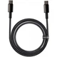 Кабель Baseus Tungsten Gold Series Fast Charging Type-C 100W 2m Black (CATWJ-A01) [77819] - изображение 2