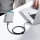 Кабель Baseus Explorer Series Auto Power-Off USB-С 1m Black (CATS000201) [95484] - изображение 7