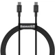 Кабель Baseus Superior Series Fast Charging Type-C to Type-C 100W 1m Black (CATYS-B01) [77818] - изображение 1