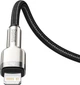 Кабель Baseus Cafule Metal Type-C to Lightning PD 20W 0.25m Black (CATLJK-01) [78966] - изображение 4