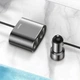 Автомобільний зарядний пристрій Baseus High Efficiency One to Two Cigarette Lighter Black (CRDYQ-01) [77945] - зображення 7