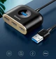 USB-хаб Baseus Square Round Box 4-Port USB-A Black 1м (CAHUB-AY01) [77938] - изображение 6