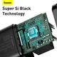 Сетевое зарядное устройство Baseus Super Si Quick Charger 1C 25W Black (CCSP020101) [78687] - изображение 8