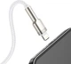 Кабель Baseus Cafule Metal USB to Lightning 1м White (CALJK-A02) [82098] - изображение 3
